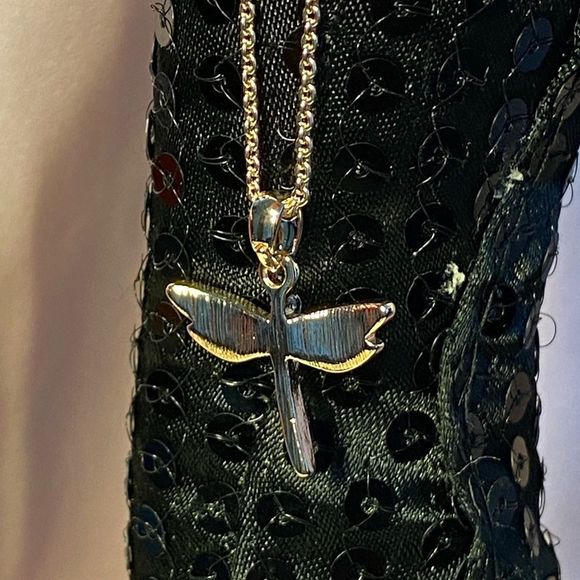 NWT DELICATE DRAGONFLY 🌹 ROSE GOLD ILLUMINATE MICRO CRYSTALS HOPE CHANGE GROWTH - Picture 14 of 15